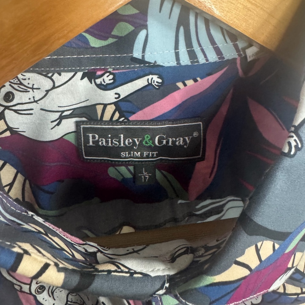 Paisley & Gray Multicolor Graphic Shirt